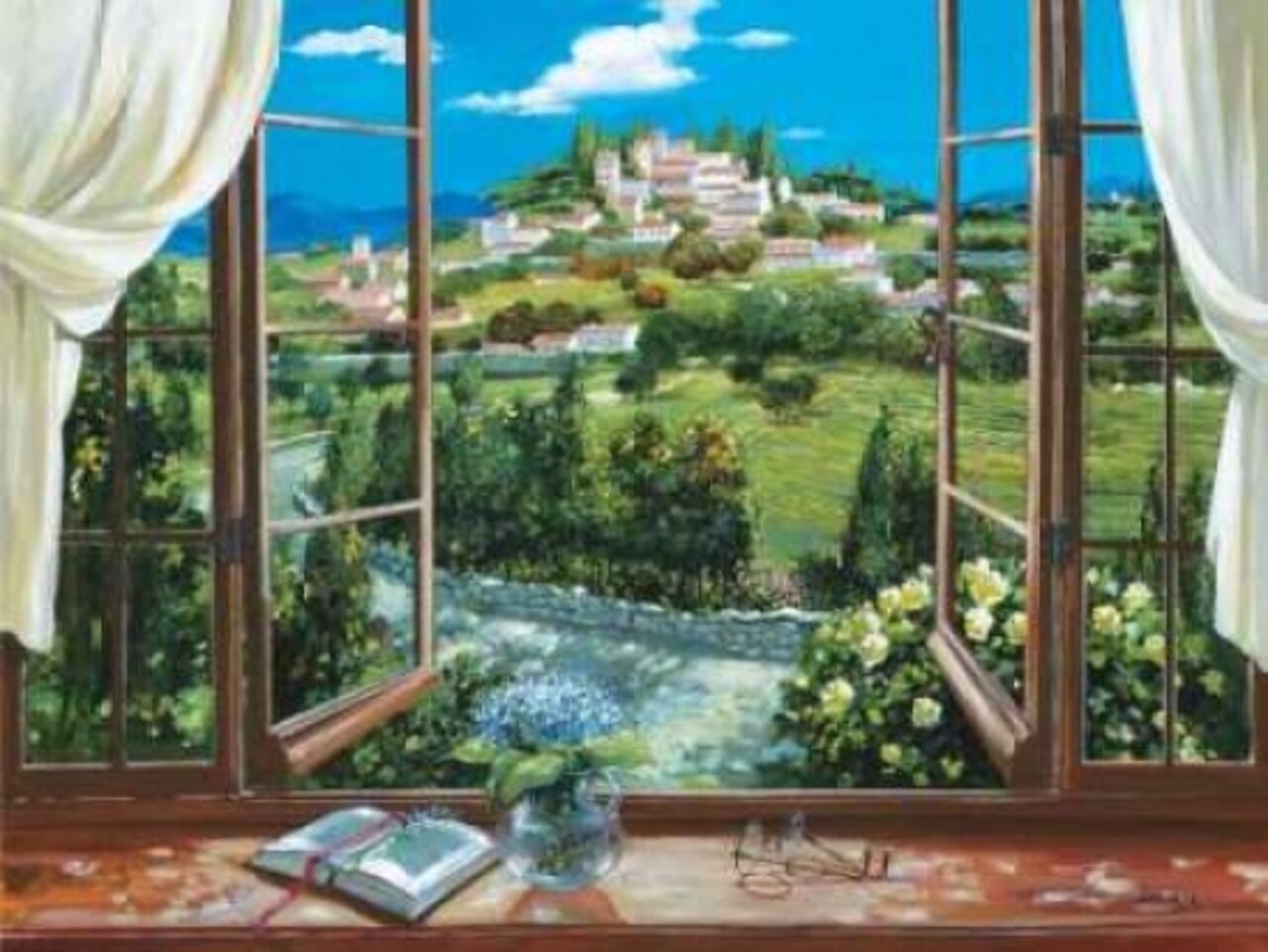 Montecatini View Poster Print by Dante Lorenzo - Item # VARPDXCC2473